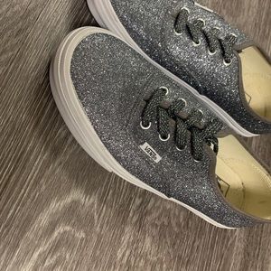 7.5 sparkly Vans